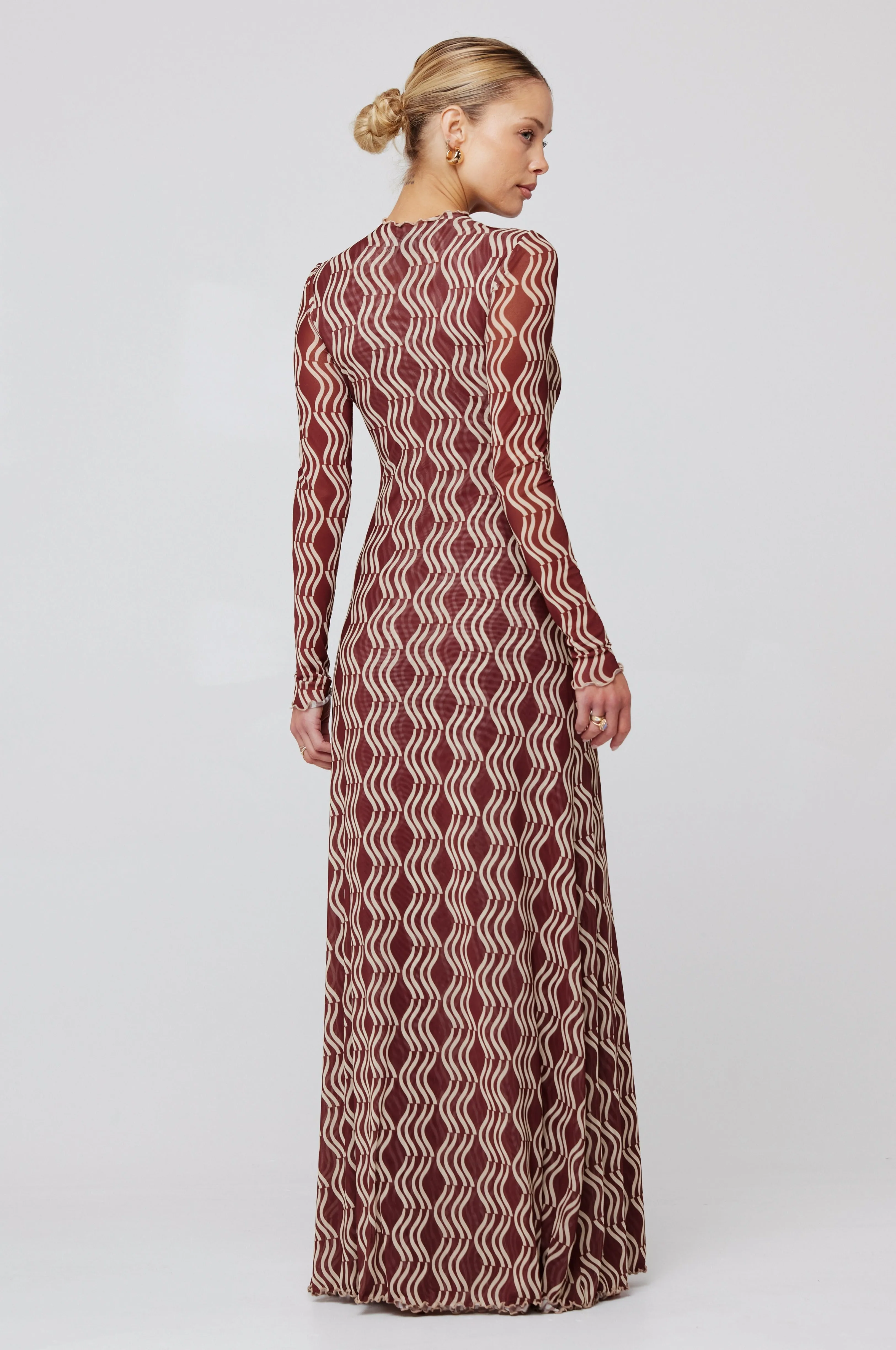 Lyon Dress in Coco casual femininity