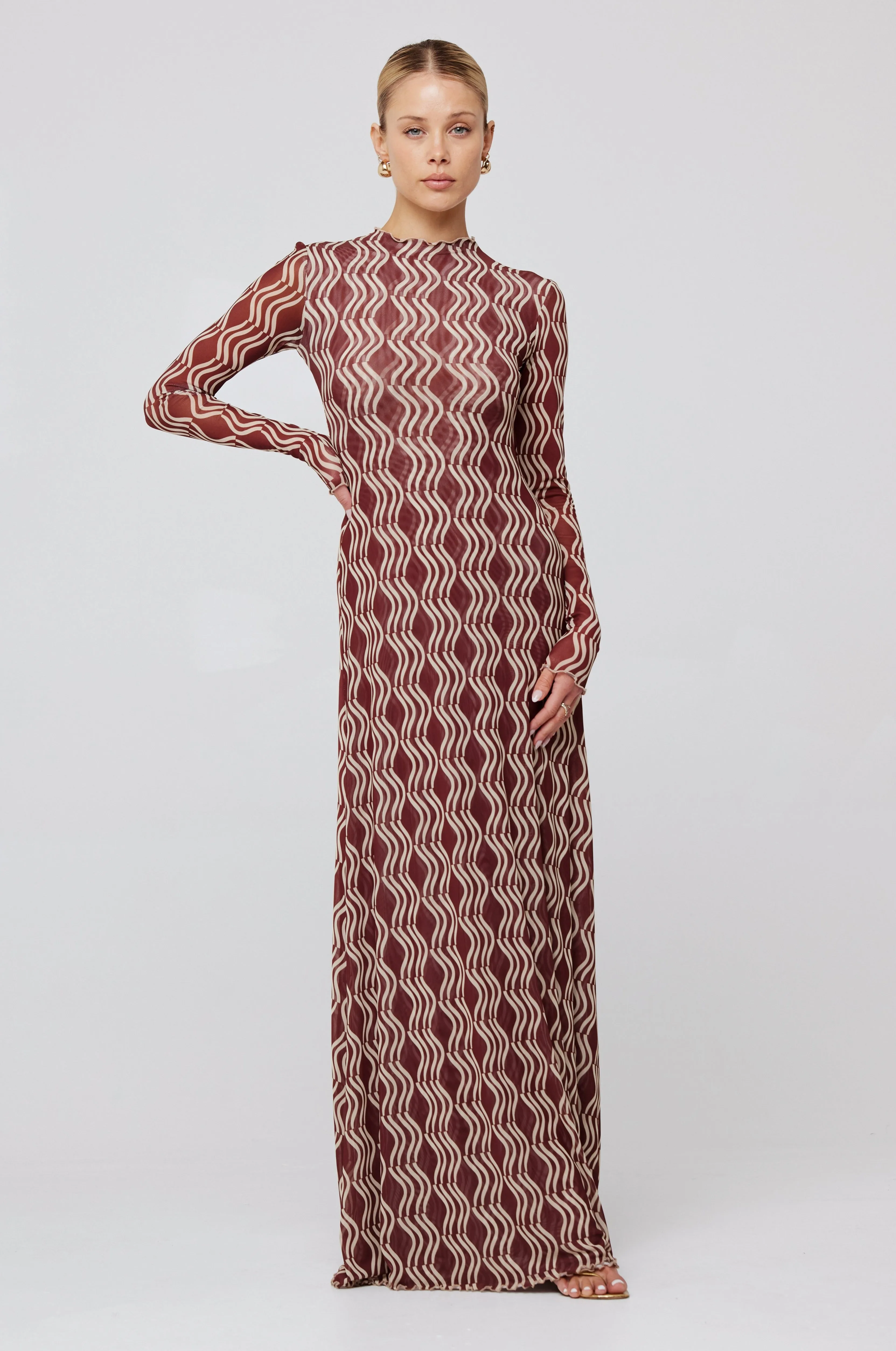 Lyon Dress in Coco warm weather