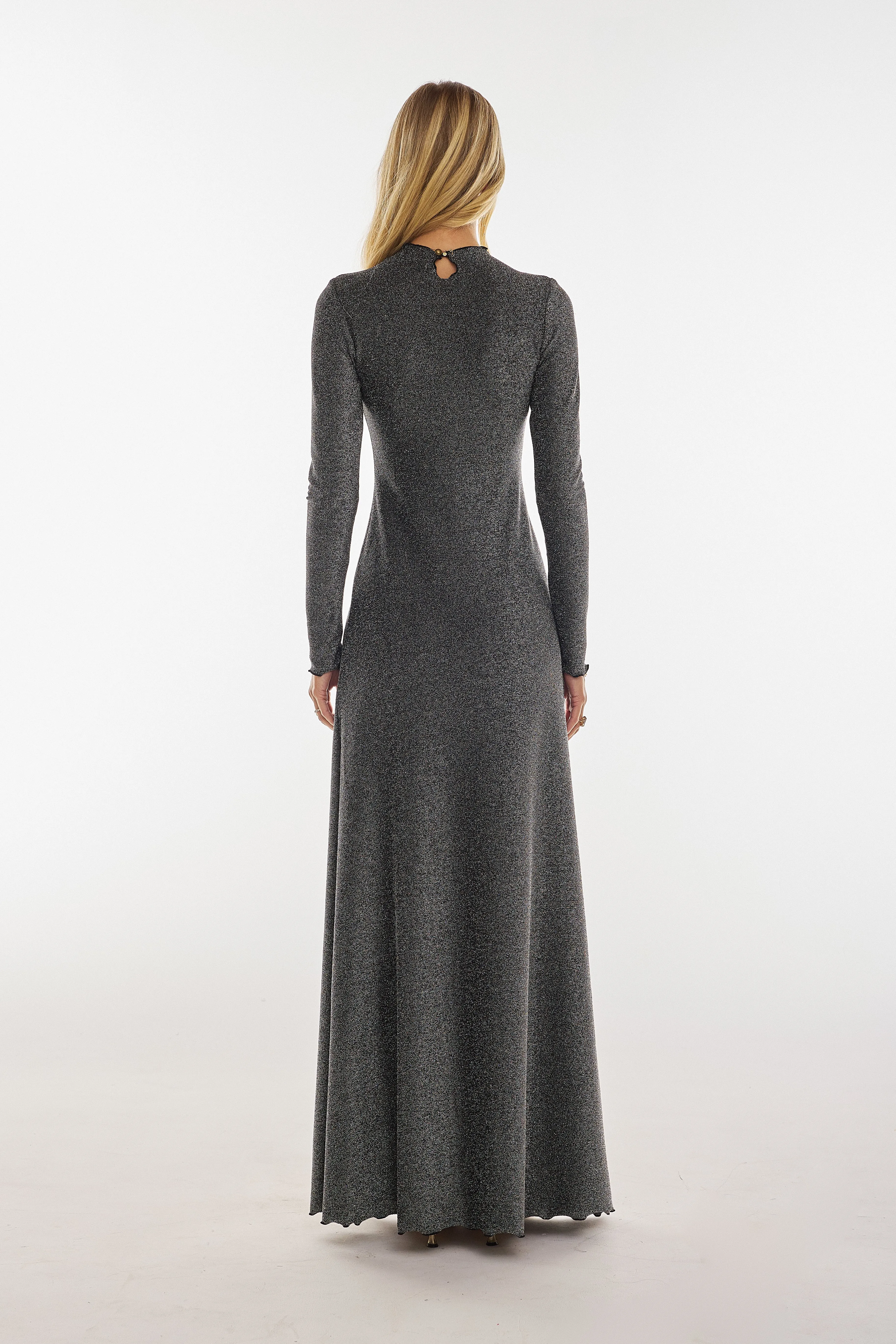 Lyon Dress in Graphite eco friendly