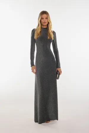 Lyon Dress in Graphite casual layer