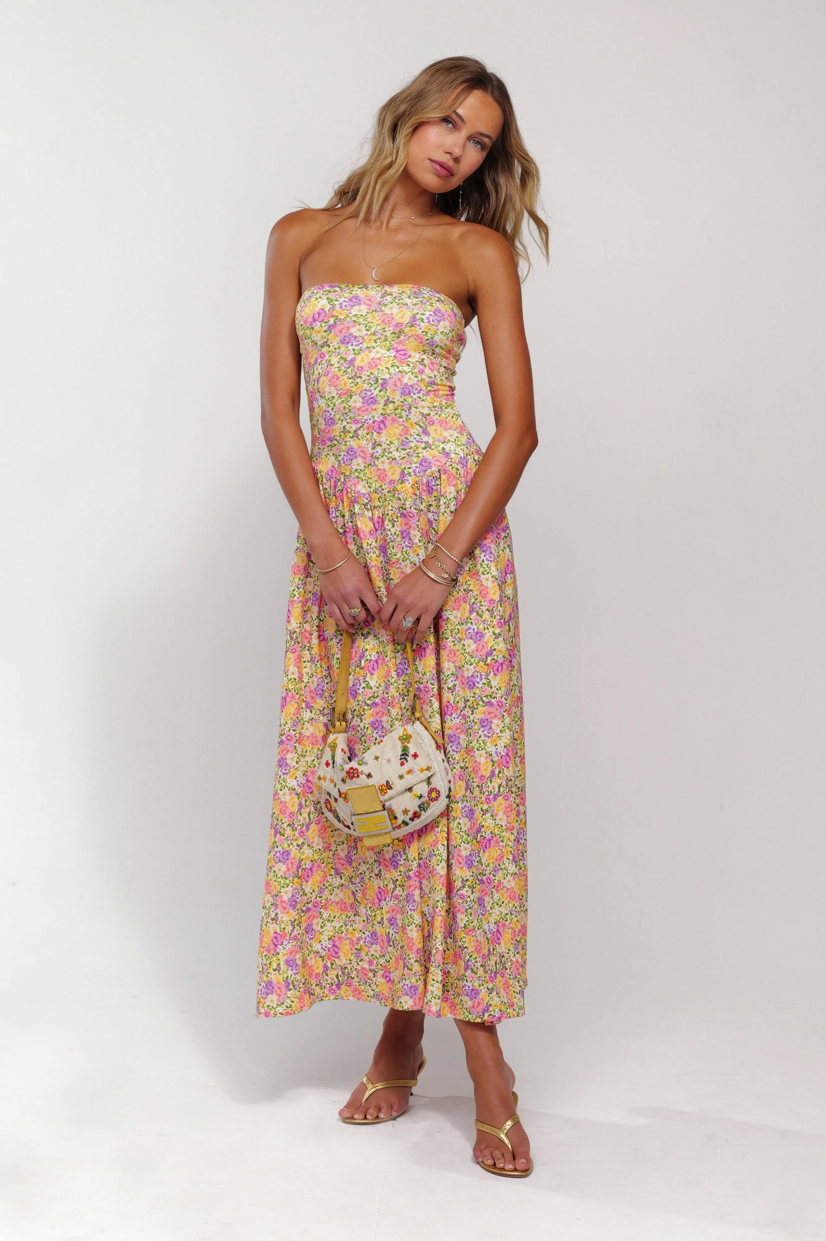 Mackenzie Dress in April casual versatile
