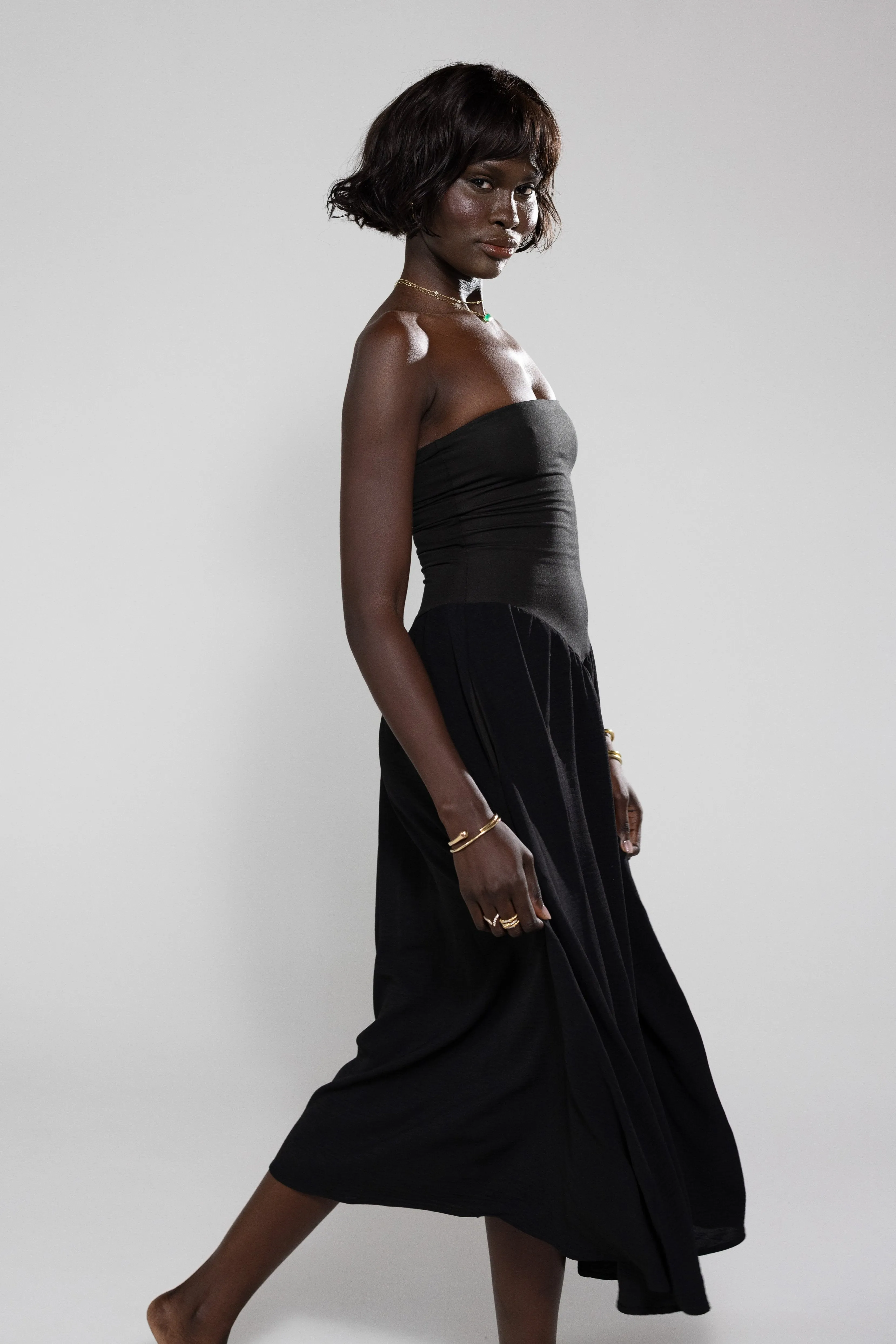 Mackenzie Dress in Black evening wear