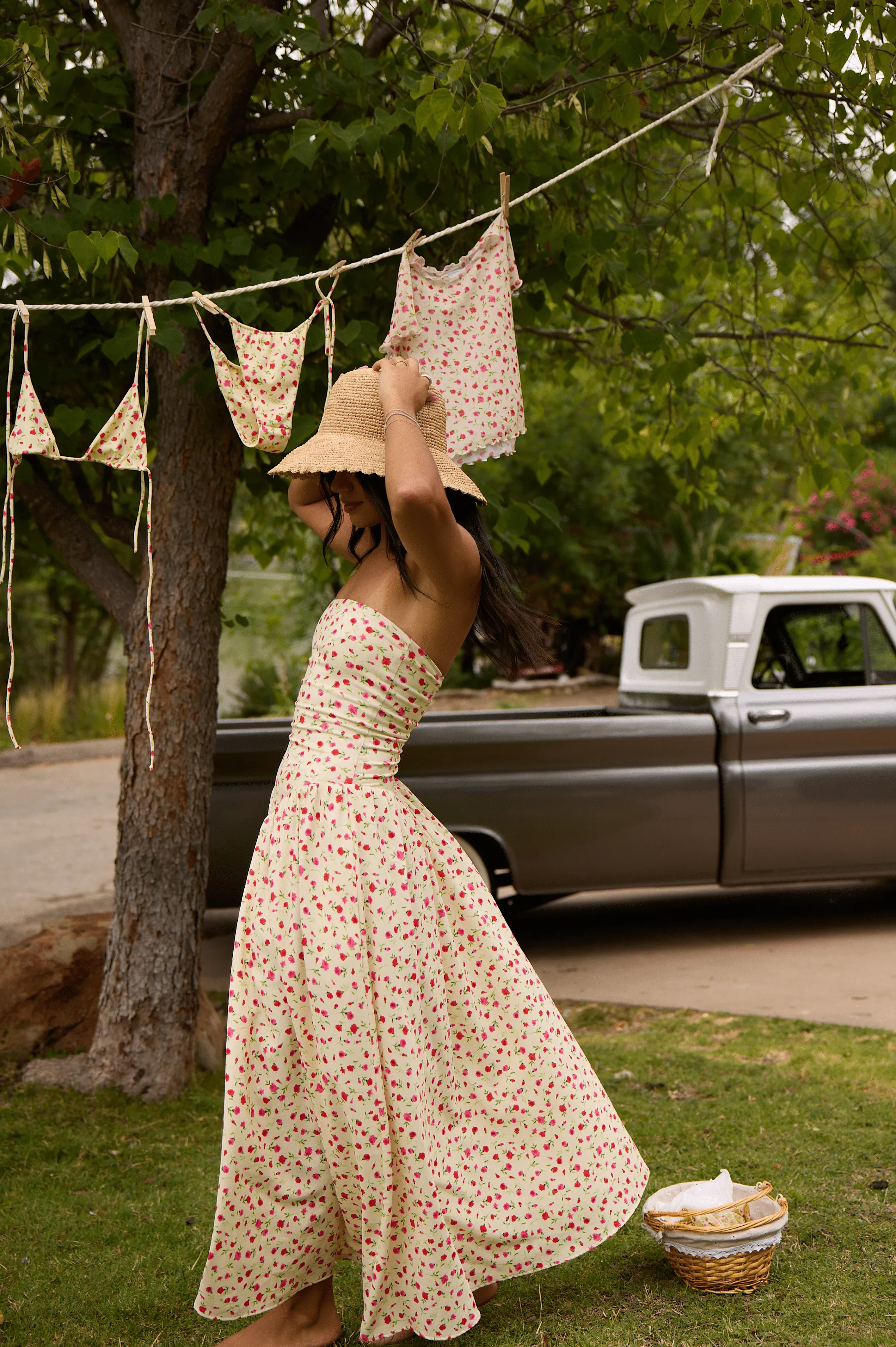 Mackenzie Dress in Buttercream natural fresh