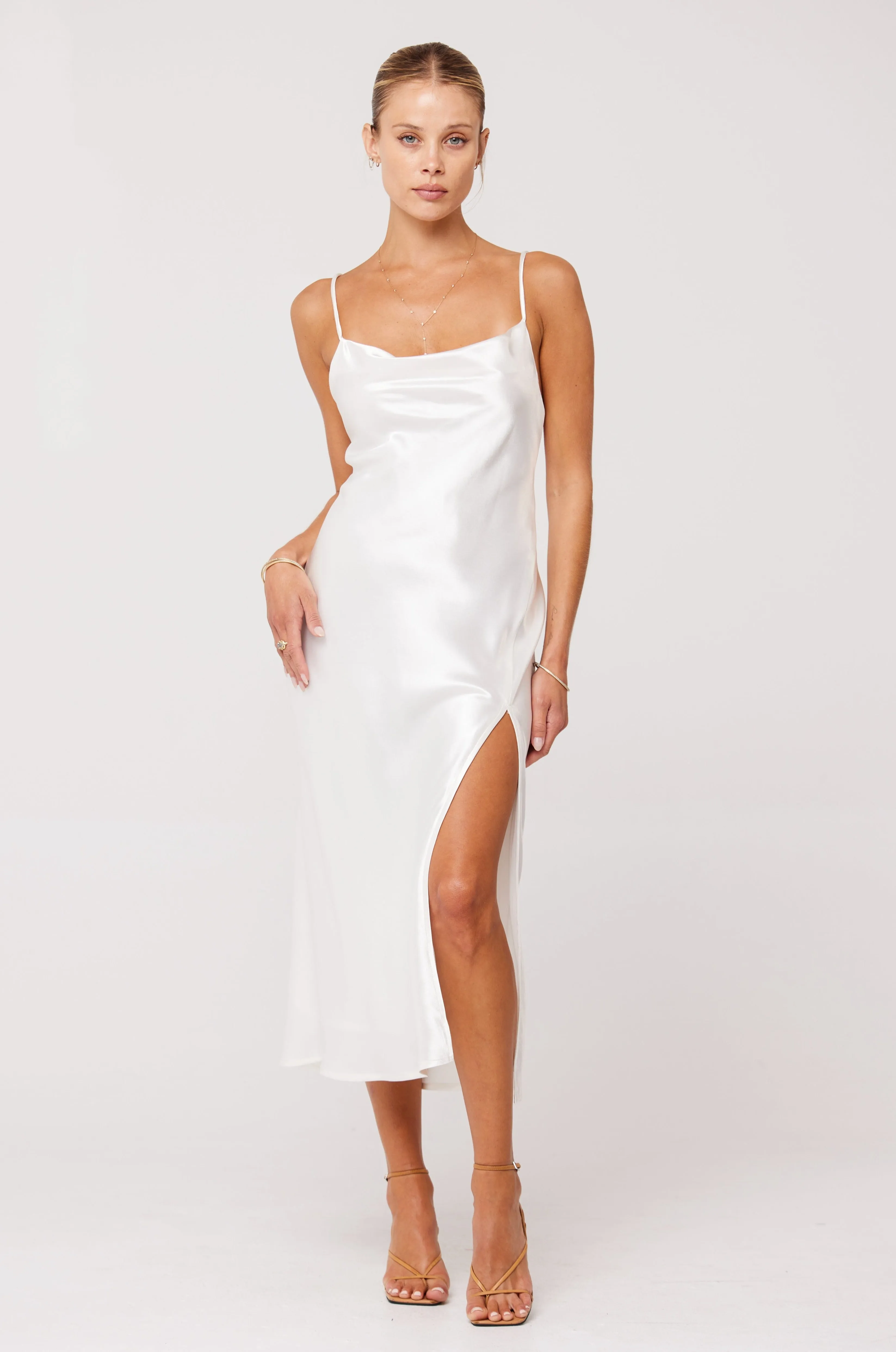 Madison Slip in Pearl romantic elegant