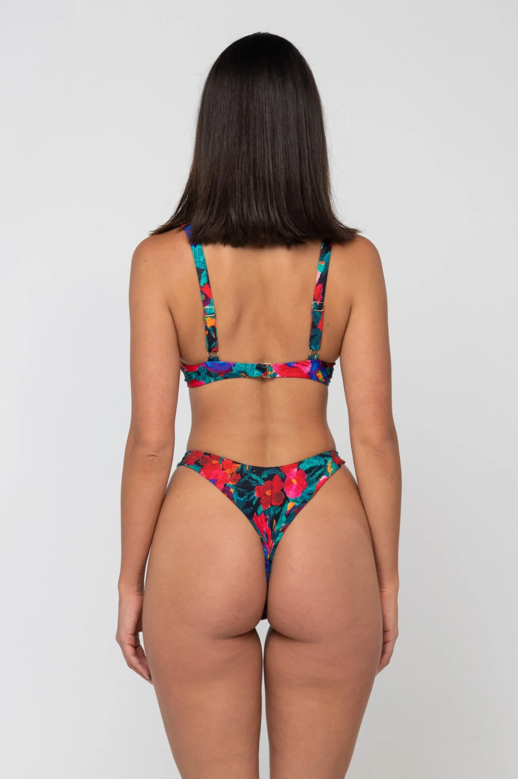Matty Bikini Top in Resort fast drying fabric