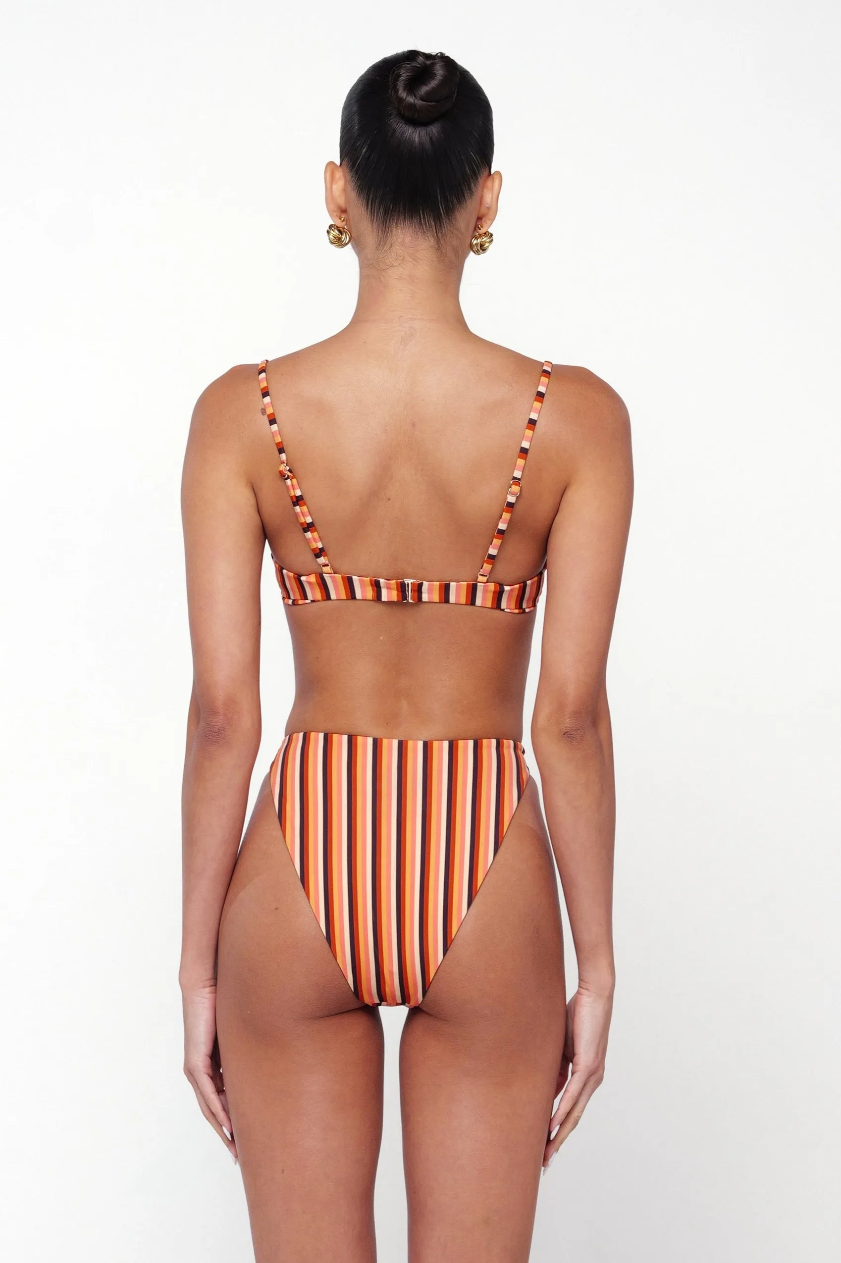Matty Bikini Top in Studio 54 multi scene