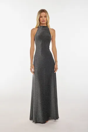 Maxine Maxi in Graphite modern boho