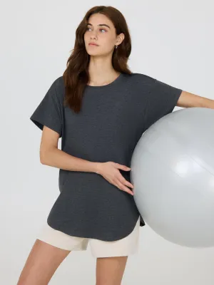 Melange Round Neck T-Shirt Rebel Mood