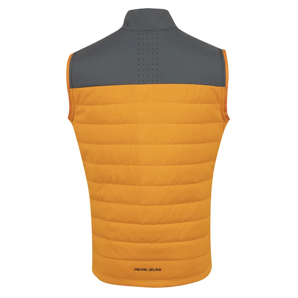Men's Summit ECOLoft Vest drizzly day look