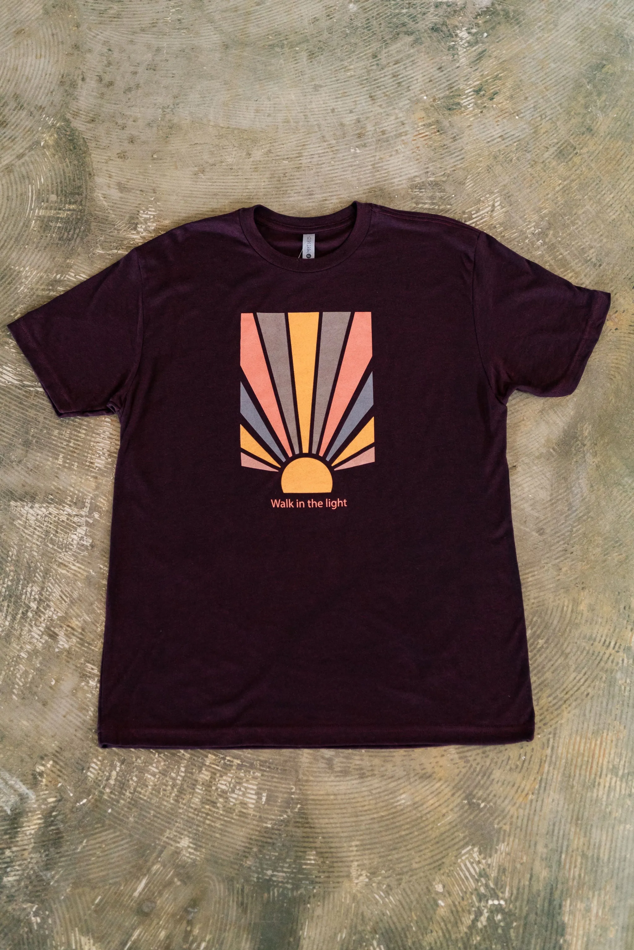 Mens/Unisex Walk in the Light T-Shirt Chill Flow