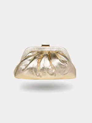 Metallic Pouch Clutch trendy fashion