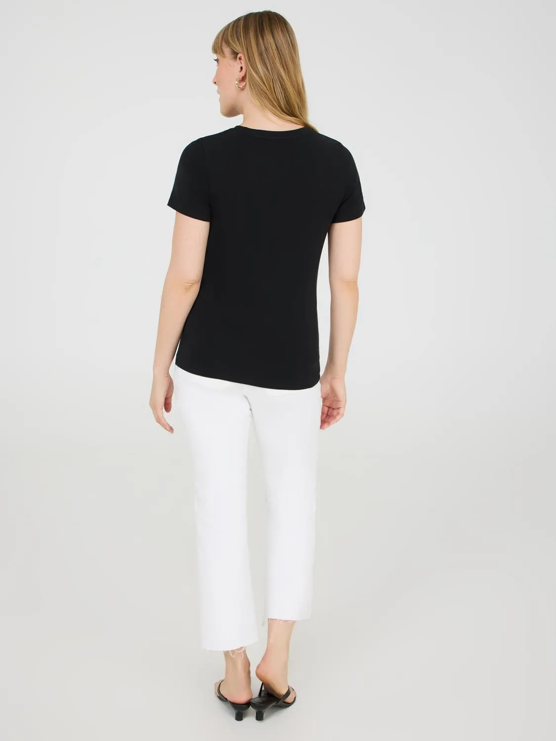 Mini Ribbed T-Shirt Outdoorsy Fit