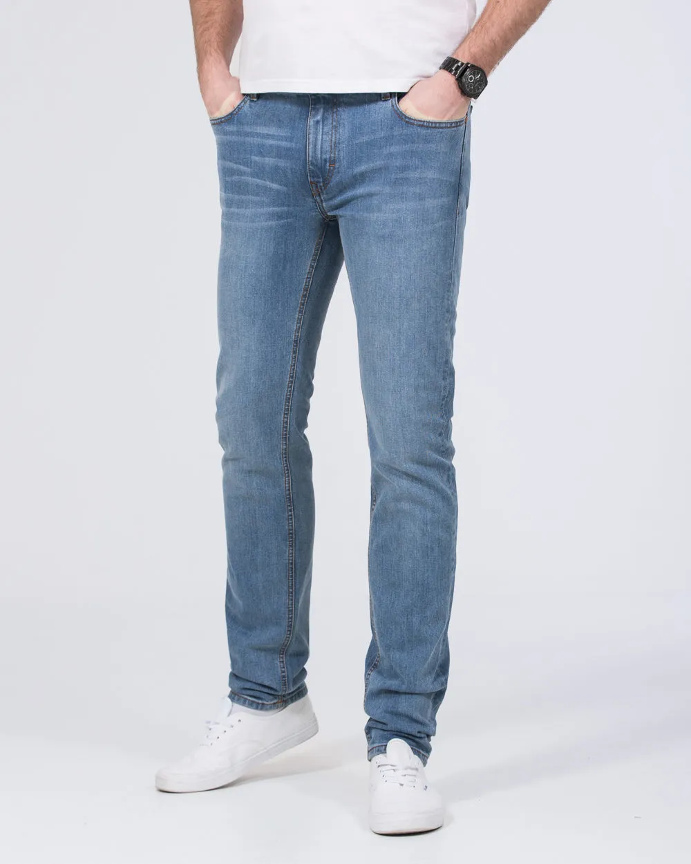 Mish Mash Lot XX Stretch Tall Jeans (light denim) comfort feel