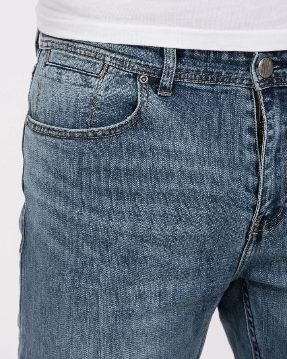 Mish Mash Sentinal Tall Jeans (light wash) elastic material
