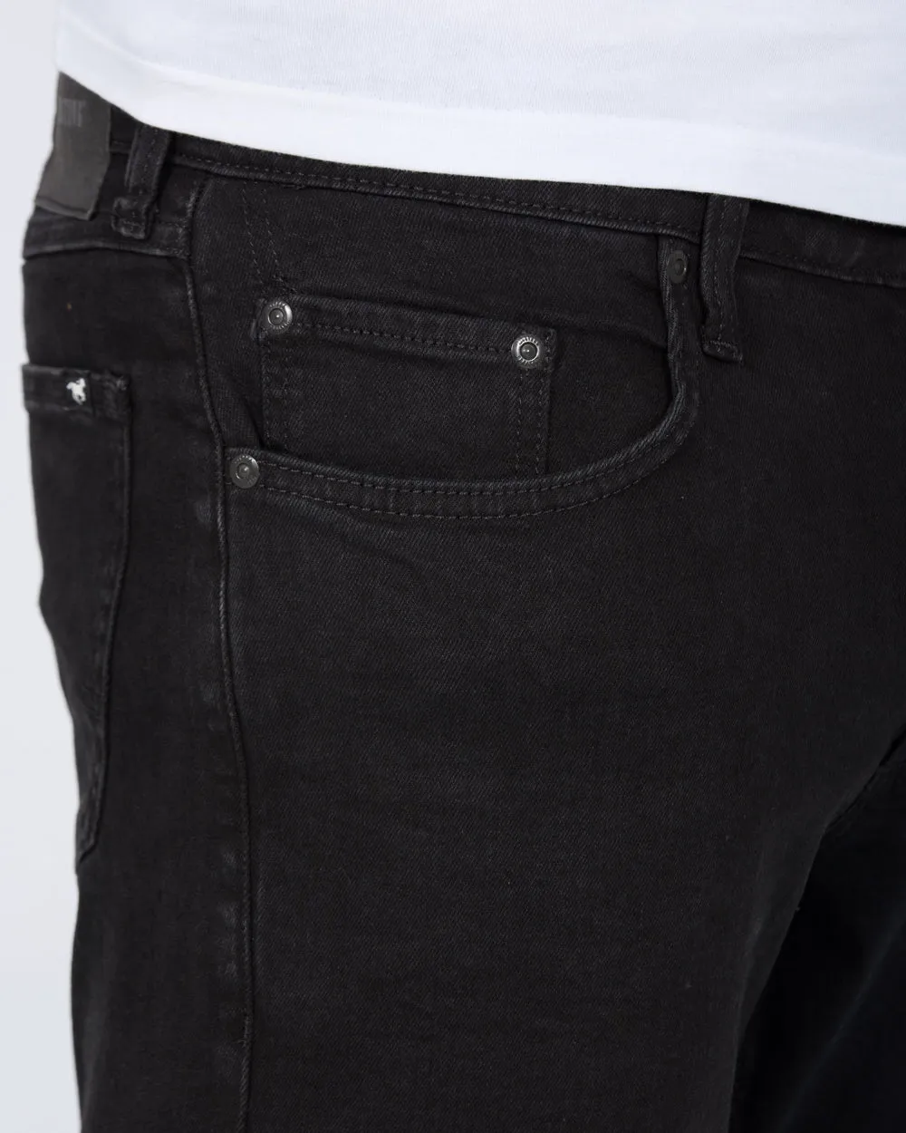 Mustang Big Sur Straight Fit Tall Jeans (black) unique feel
