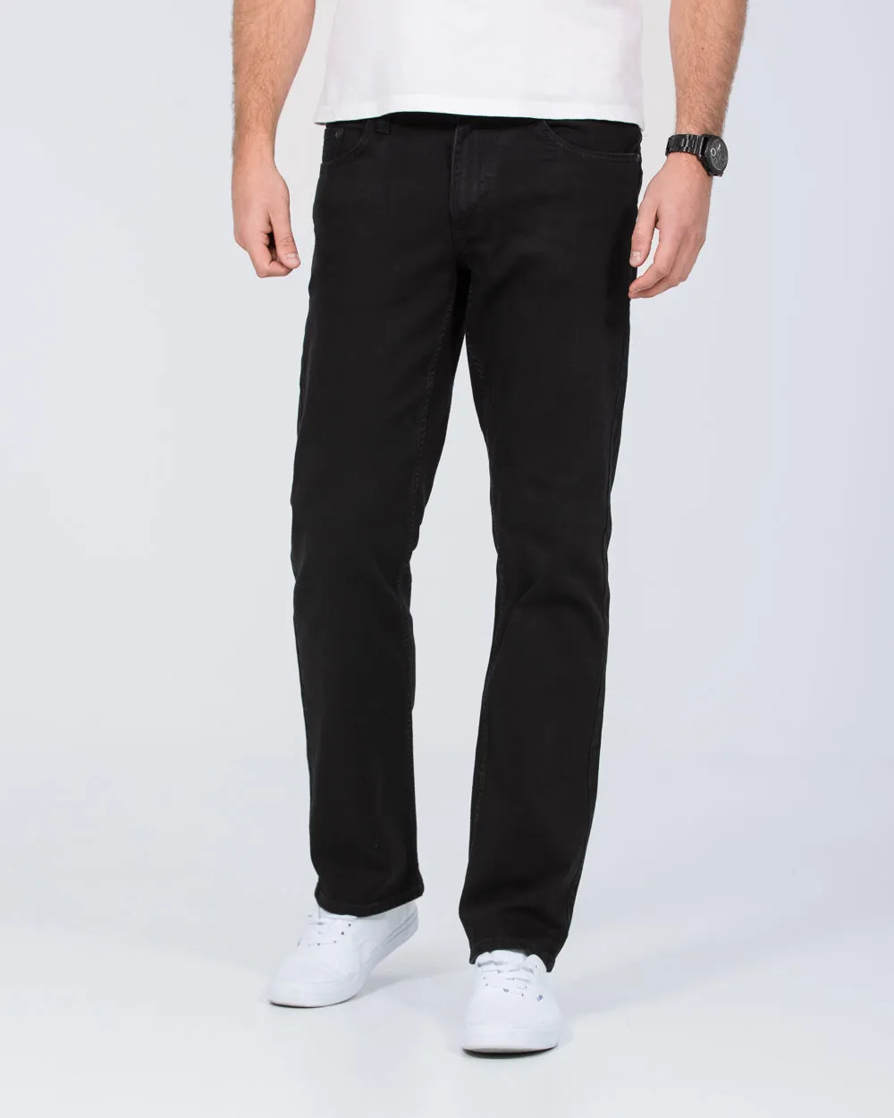 Mustang Big Sur Straight Fit Tall Jeans (black) multi pocket
