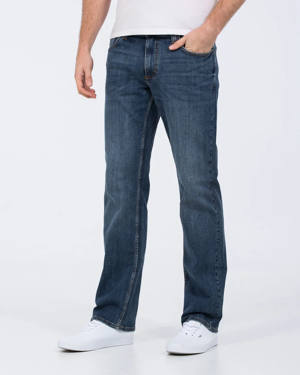 Mustang Big Sur Straight Fit Tall Jeans (denim) soft skin