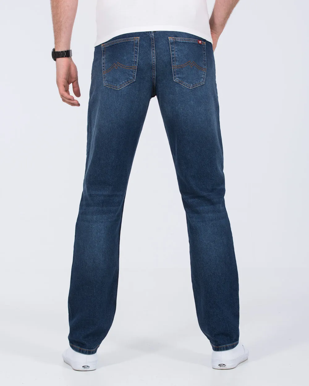 Mustang Denver Straight Fit Tall Jeans (denim blue) easy wear