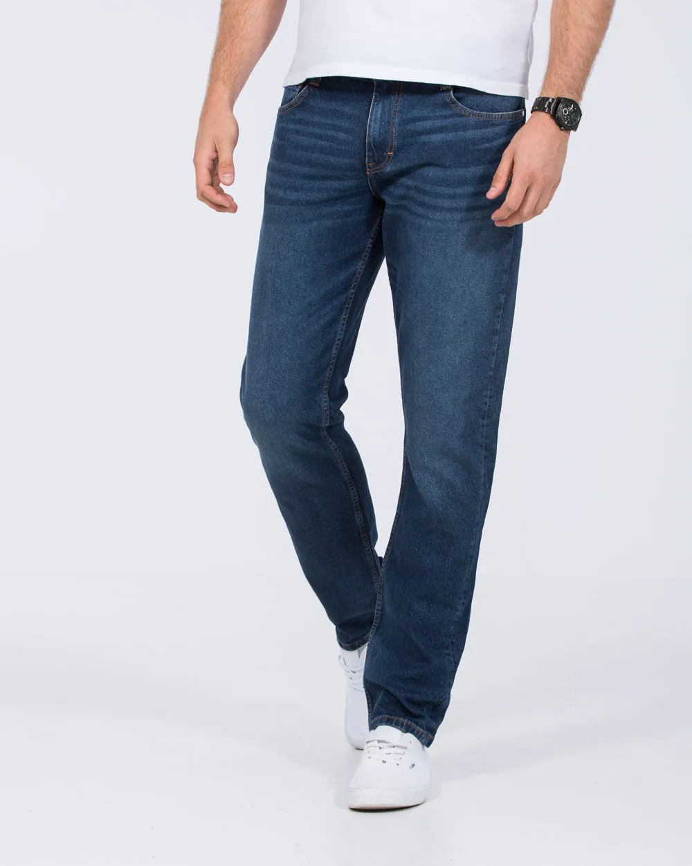 Mustang Denver Straight Fit Tall Jeans (denim blue) unique style
