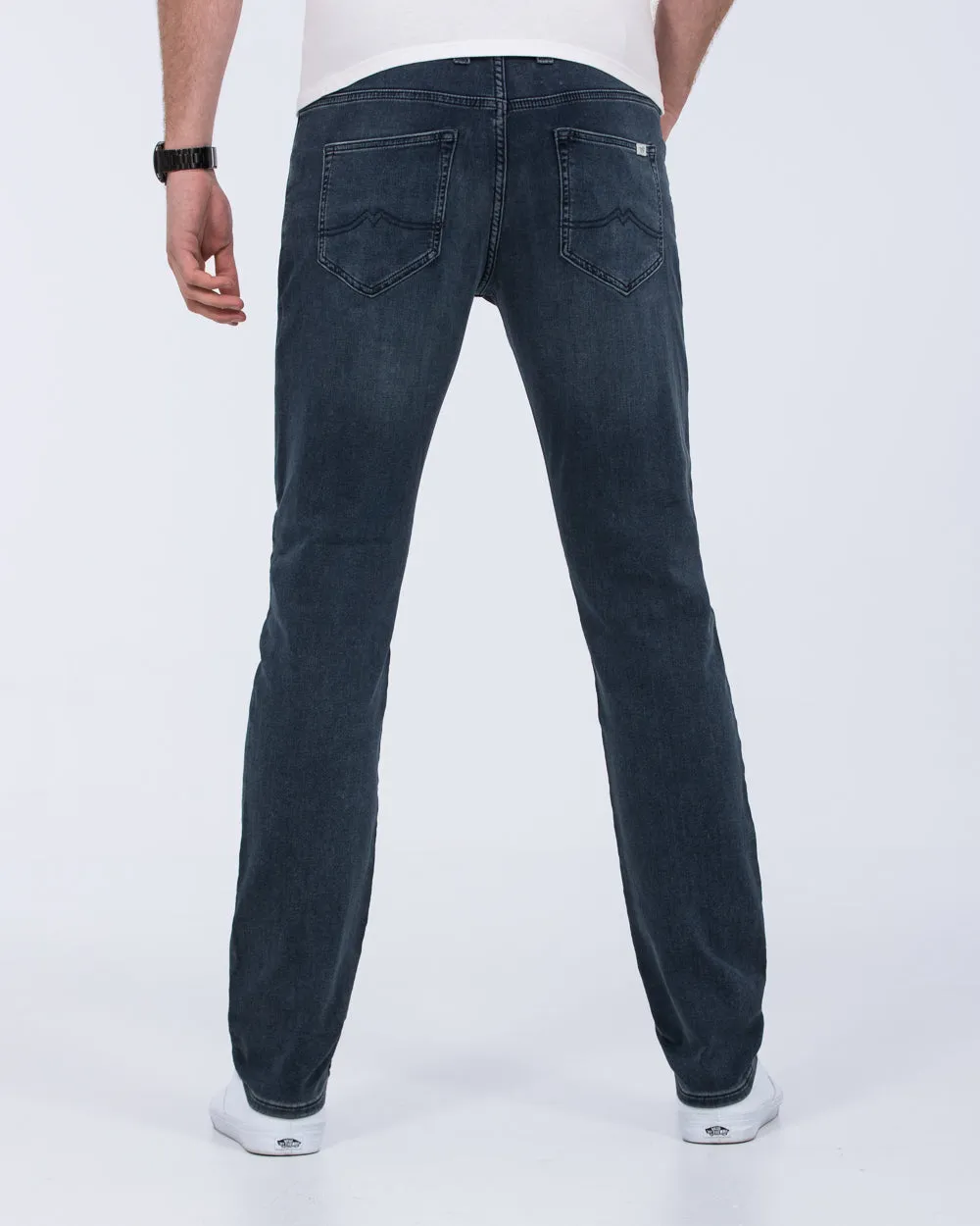 Mustang Oregon K Slim Fit Tall Jeans (mid wash) distressed style