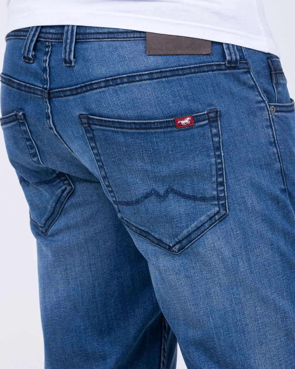 Mustang Oregon Tapered Slim Fit Tall Jeans (mid) multi pockets