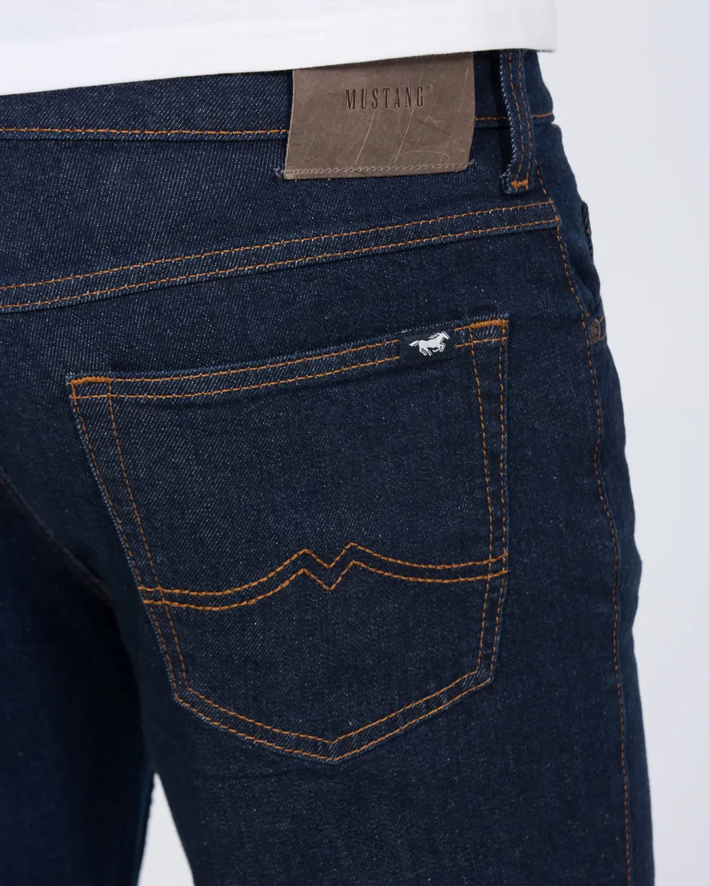 Mustang Tramper Straight Fit Tall Jeans (dark wash) casual trend