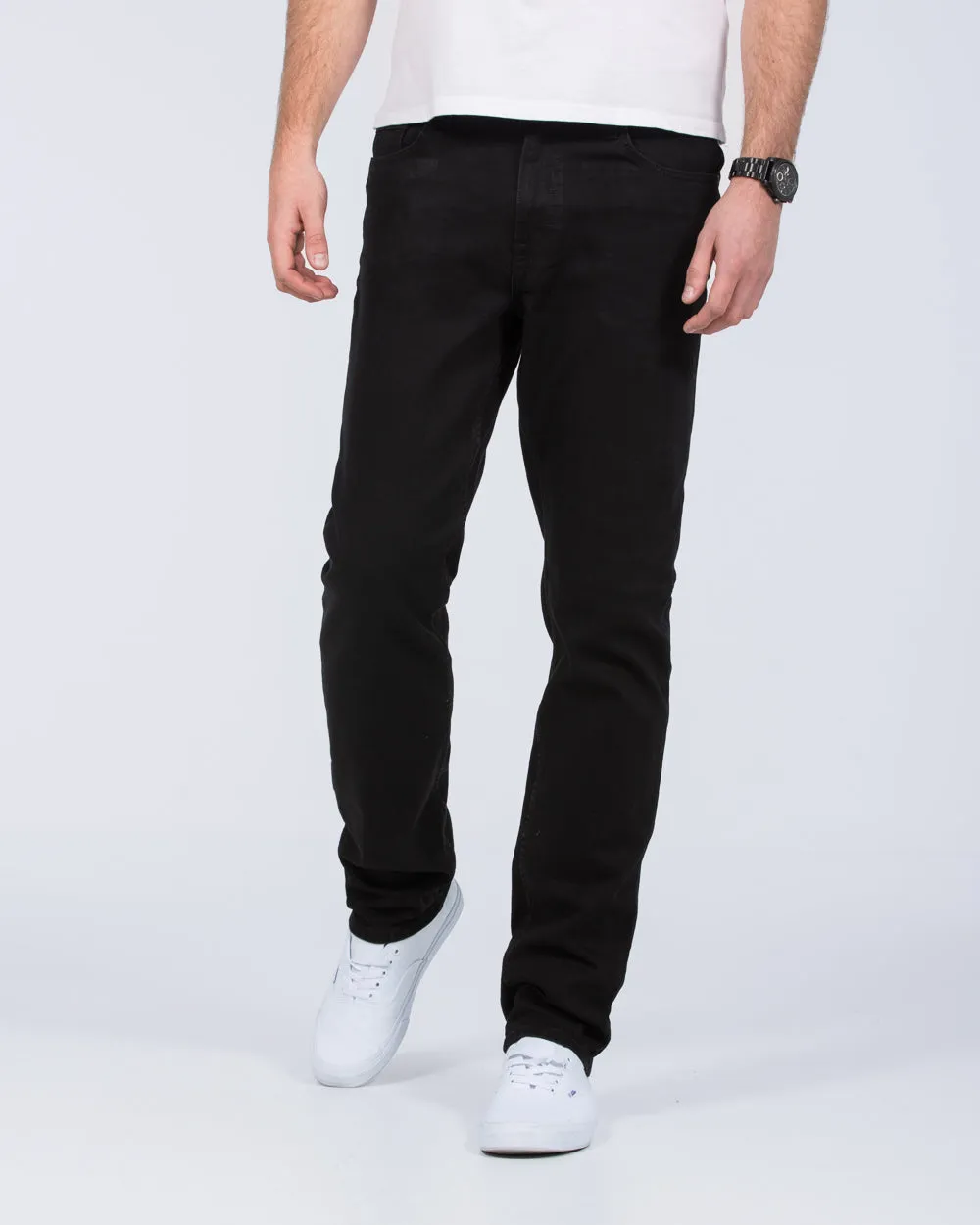 Mustang Washington Straight Fit Tall Jeans (black) quality promise