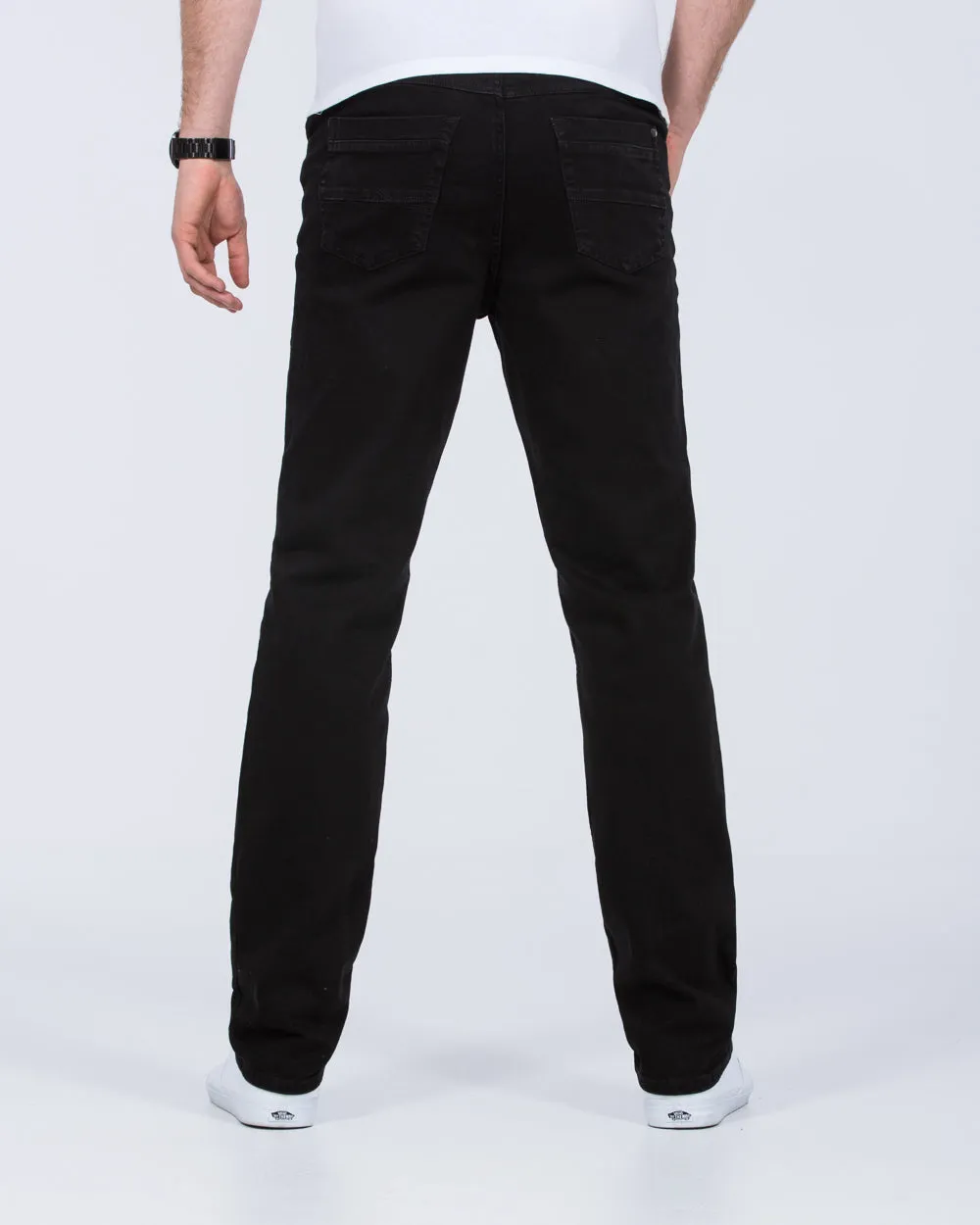 Mustang Washington Straight Fit Tall Jeans (black) classic look