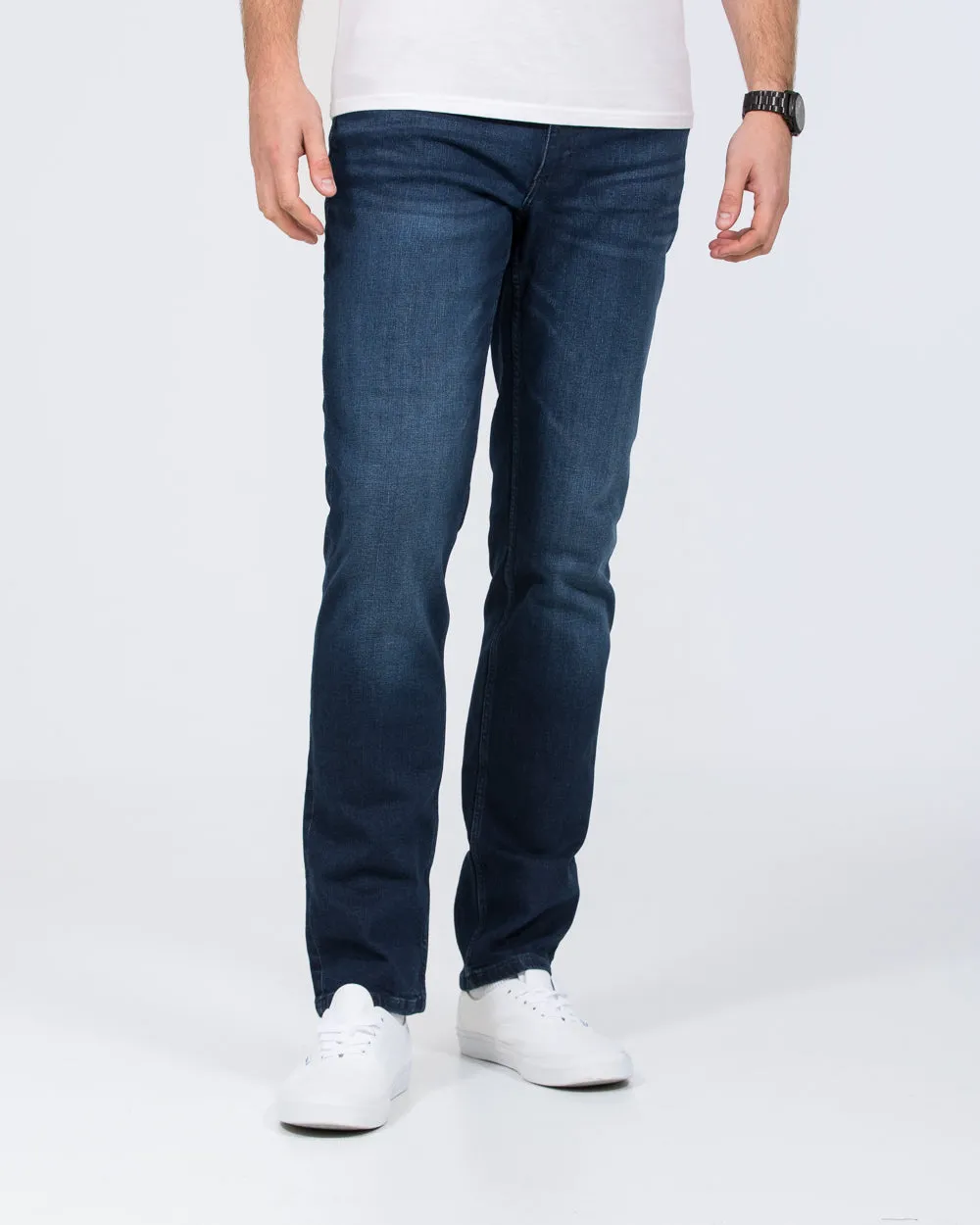 Mustang Washington Straight Fit Tall Jeans (dark denim) durable versatile