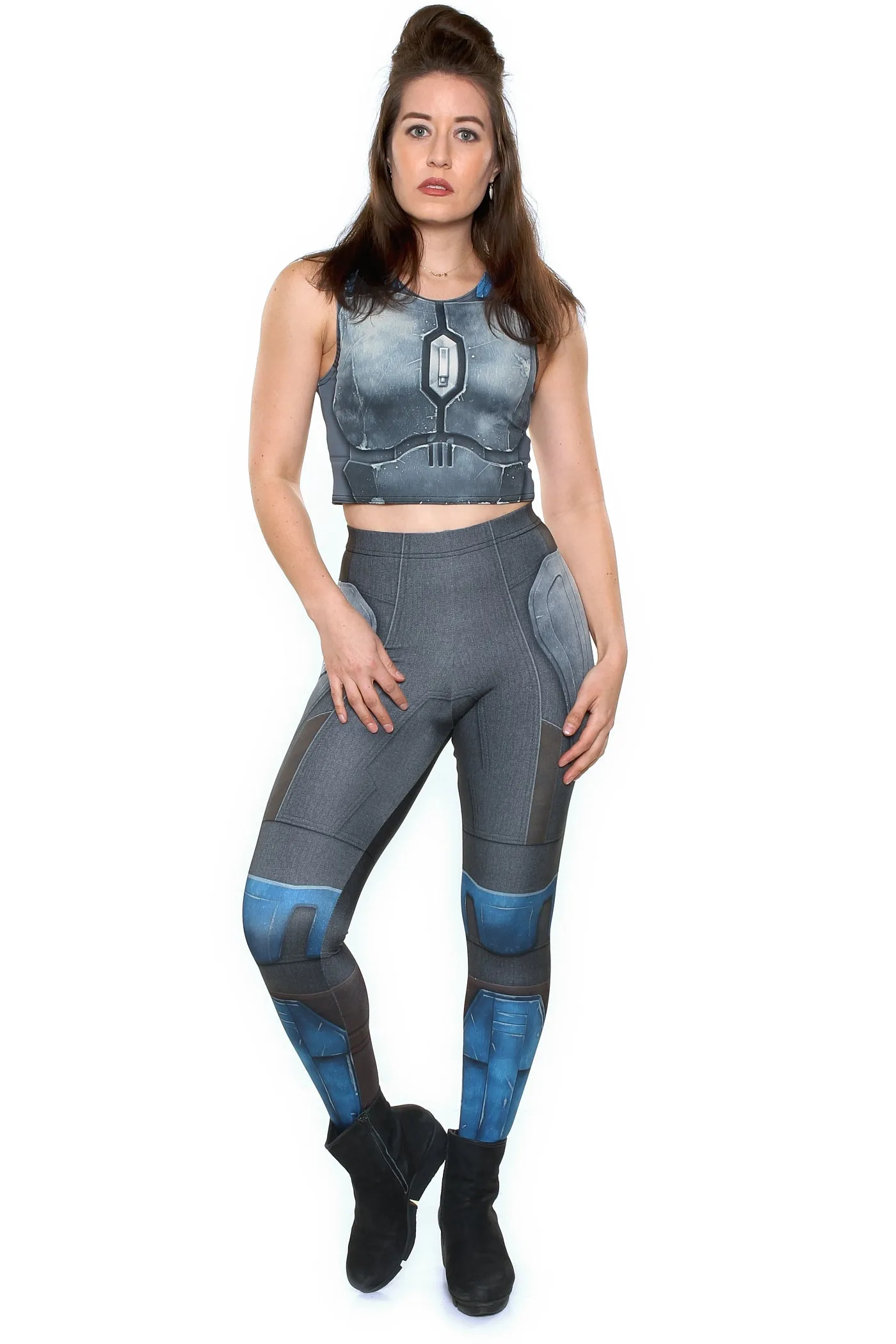 Nighthawk Grey Leggings uv resistant