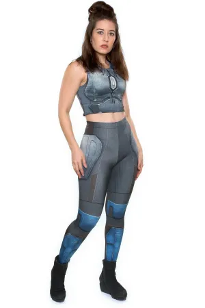 Nighthawk Grey Leggings soft comfort