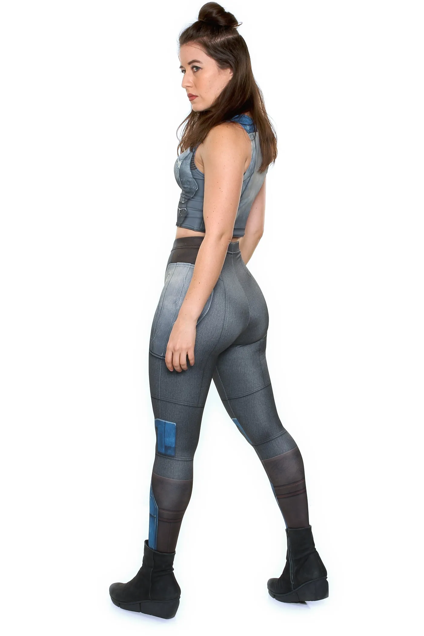 Nighthawk Grey Leggings loose ease