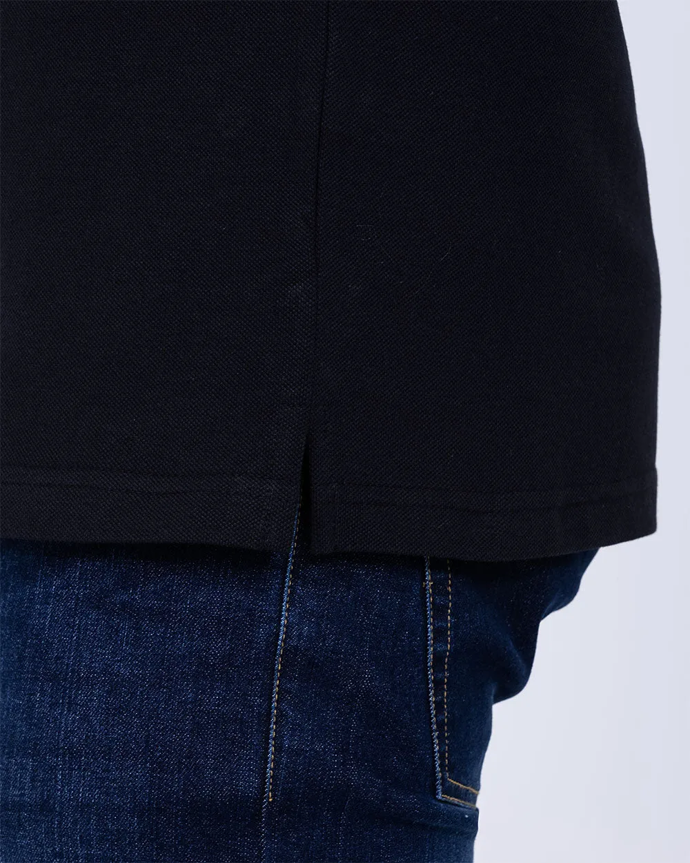 North 56 Regular Fit Tall Polo Shirt (black) daily breeze