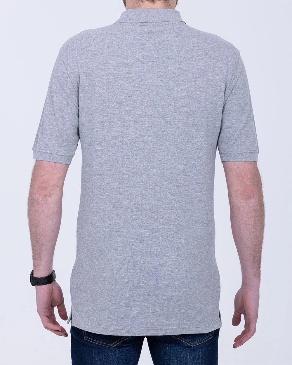 North 56 Regular Fit Tall Polo Shirt (grey melange) fall mode