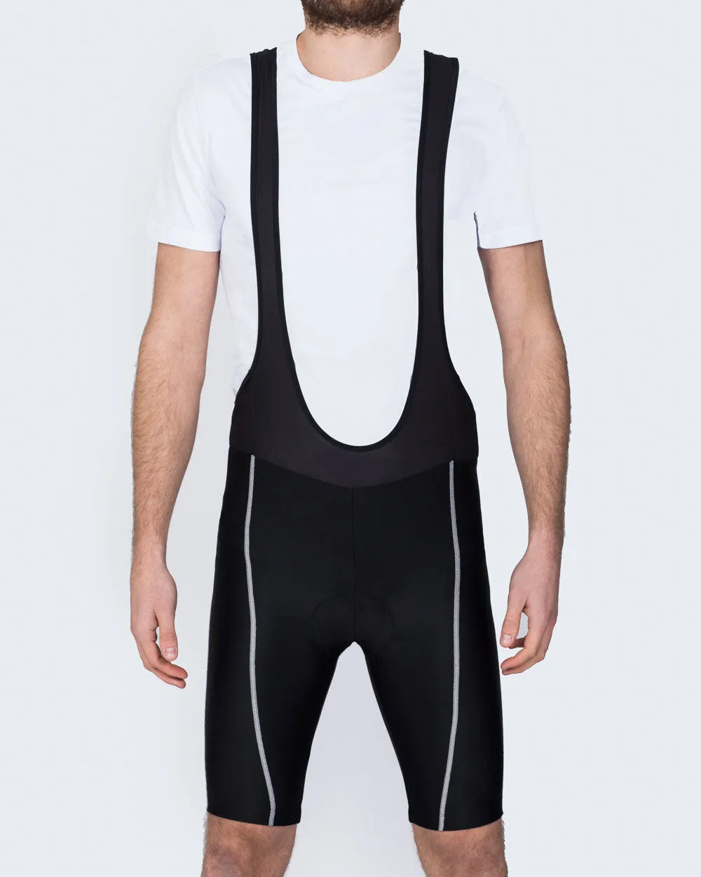 North 56 Tall Mens Cycling Bib Shorts (black) comfort free