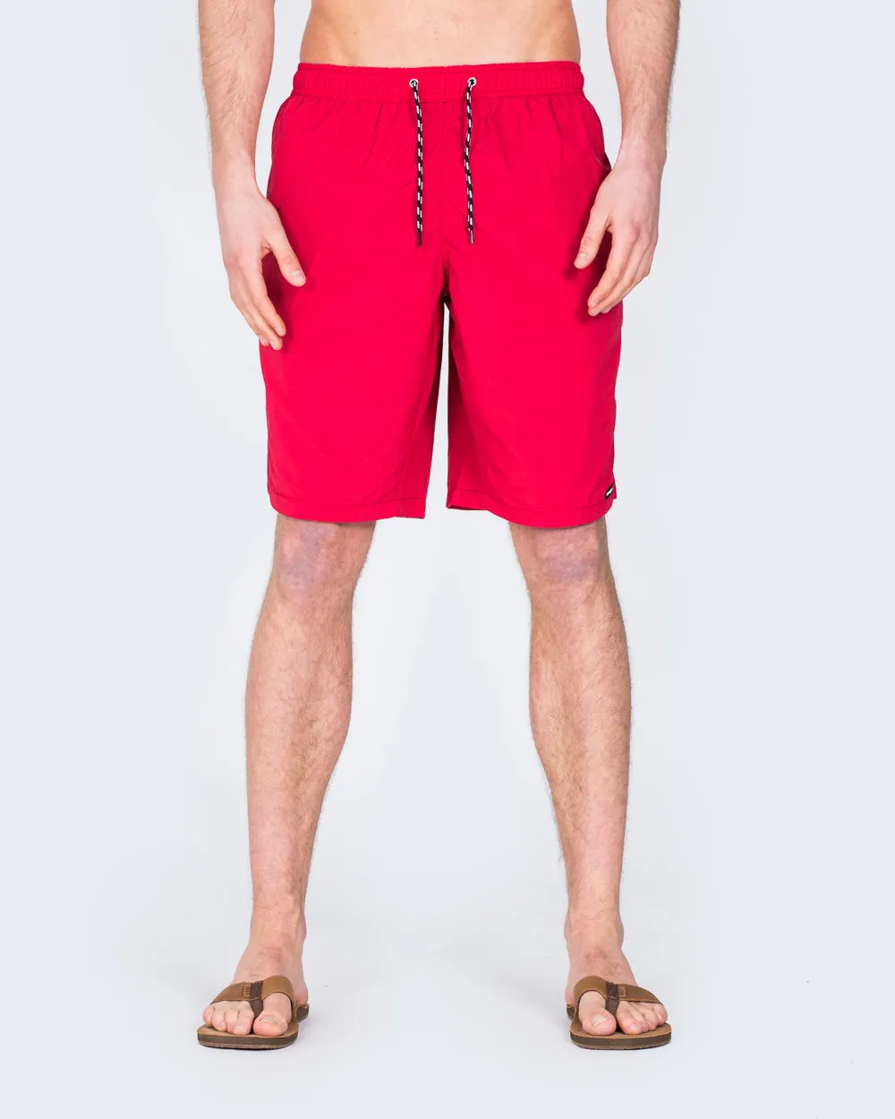 North 56 Tall Swim Shorts (red) trendy variety