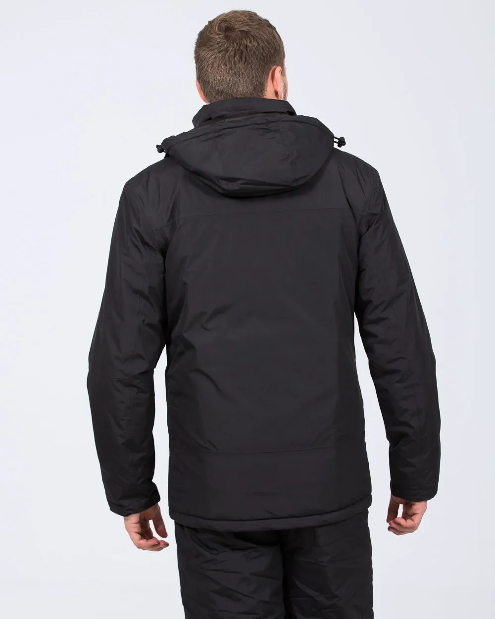 North 56 Tech Air Tall Waterproof Ski Jacket (black) fall festival layer