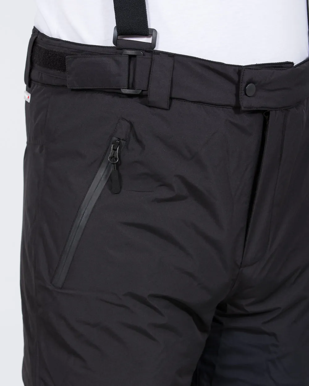 North 56 Tech Air Tall Waterproof Ski Pants (black) belt loops