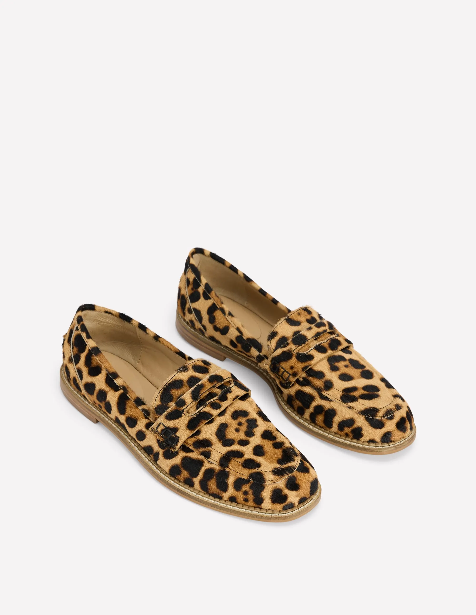 Nya Penny Loafers-Classic Leopard Classic style
