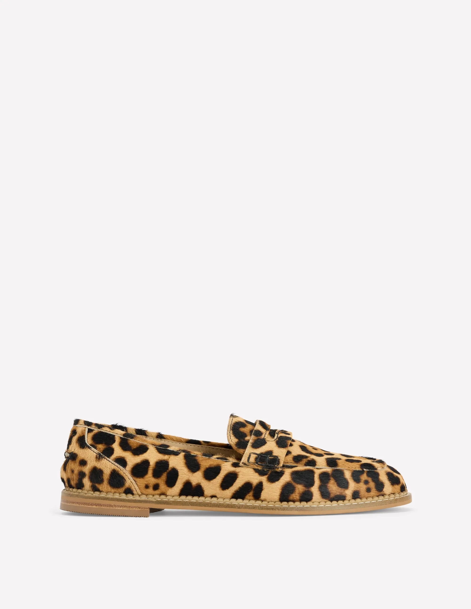 Nya Penny Loafers-Classic Leopard stress relief