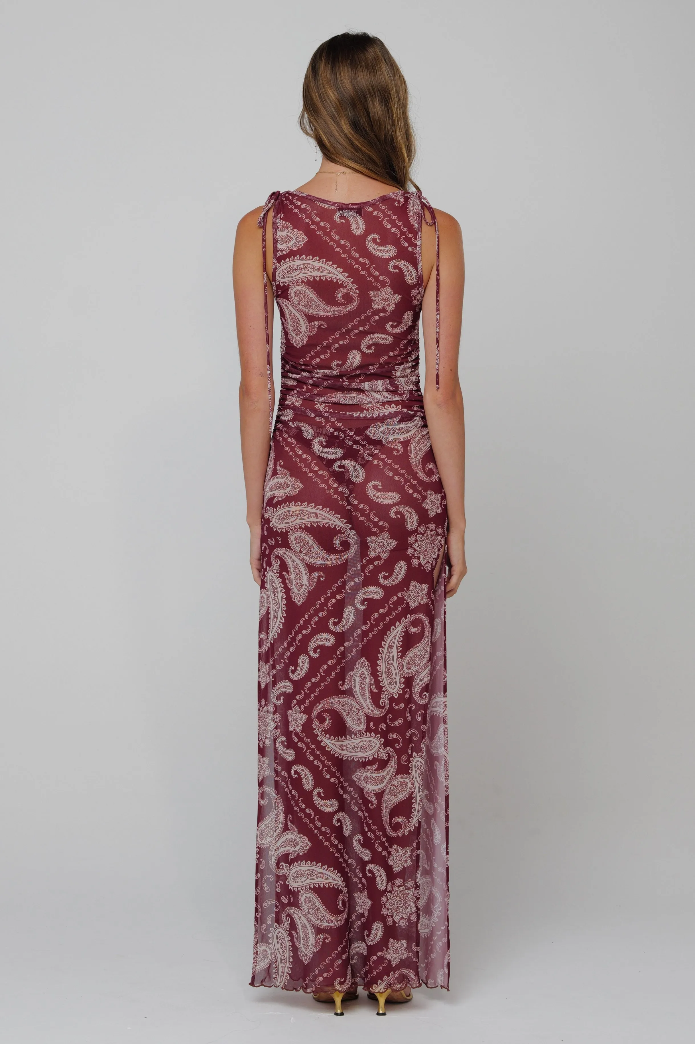 Paige Dress in Bronco urban explorer