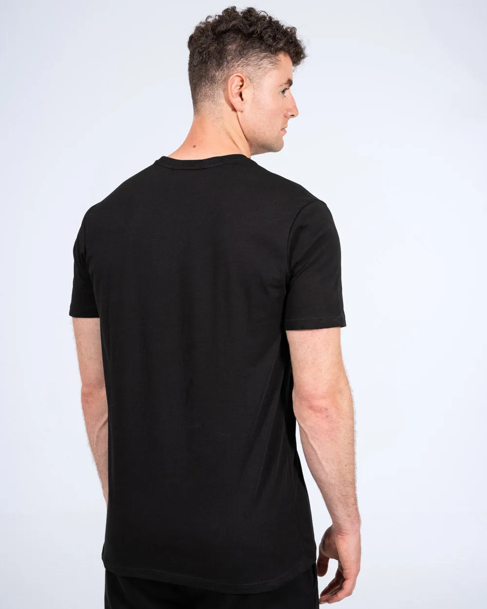 Parell Evolve Tall Embroidered T-Shirt (black) soft feel