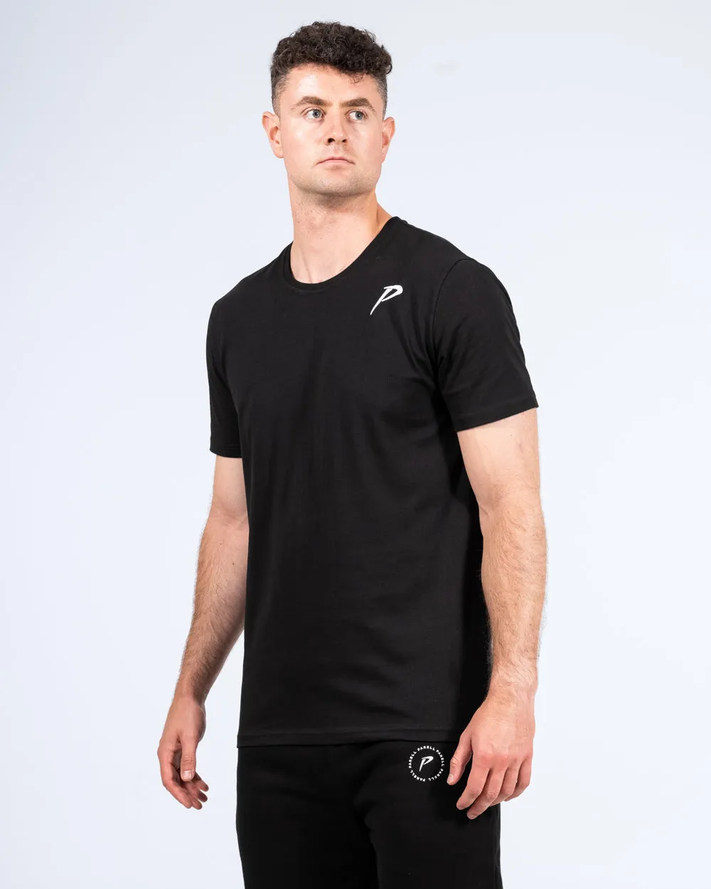 Parell Evolve Tall Embroidered T-Shirt (black) smart pick