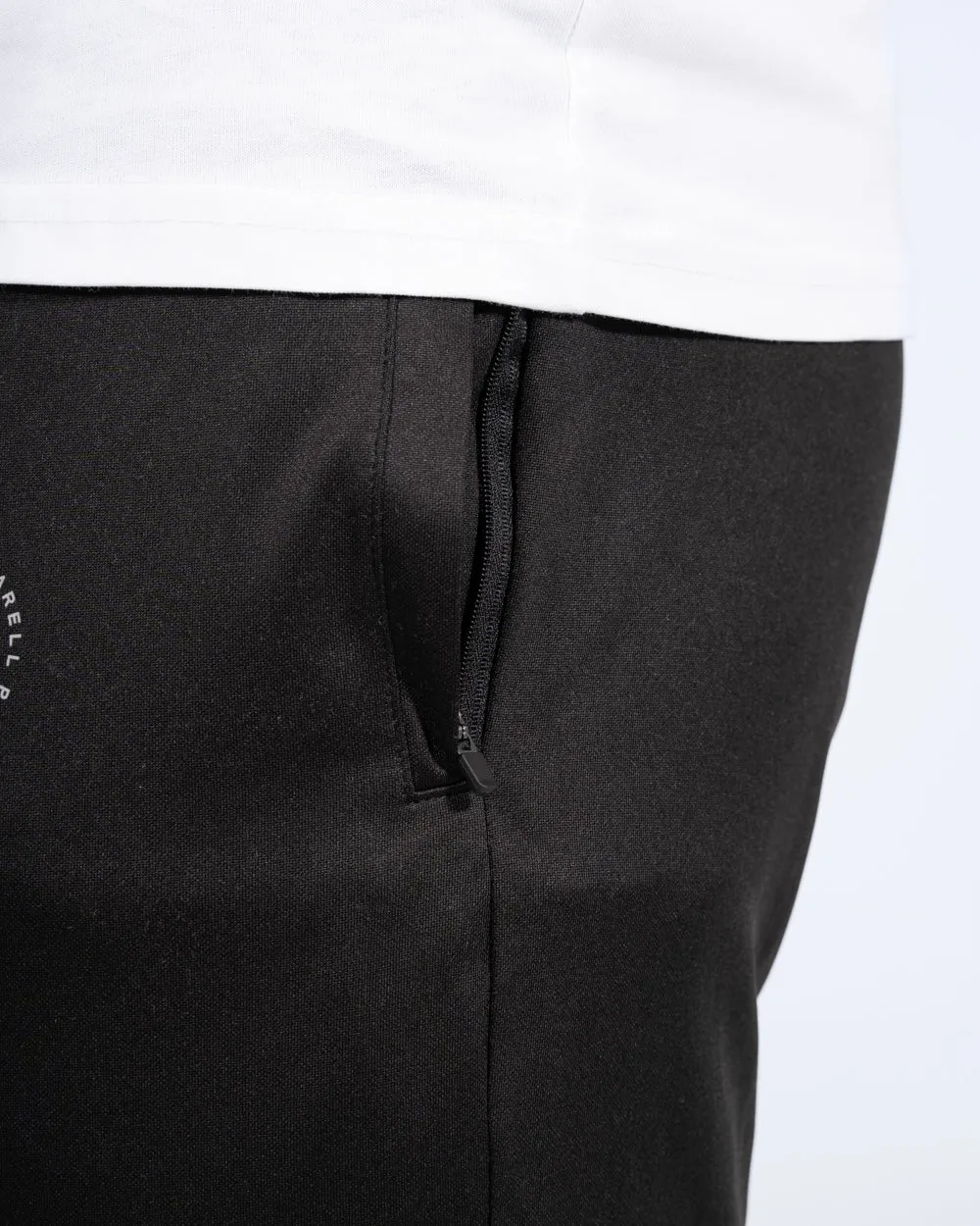 Parell Evolve Tall Panel Tracksuit Bottoms (black/grey) running gear
