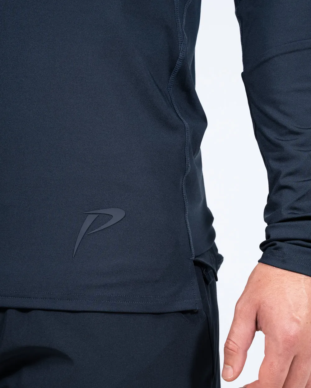 Parell Evolve Tall Quarter Zip Training Top (navy) urban edge