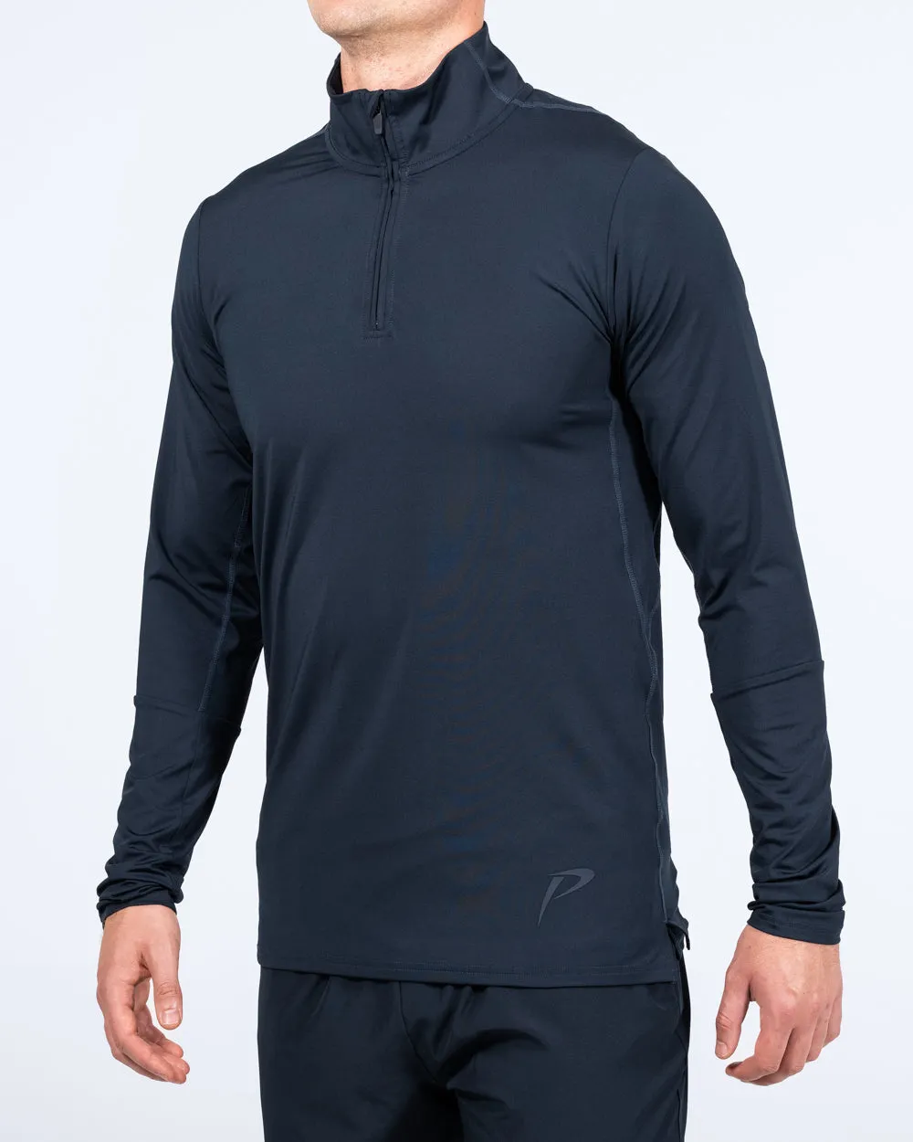 Parell Evolve Tall Quarter Zip Training Top (navy) chic edge