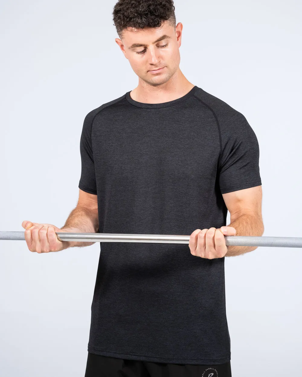Parell Evolve Tall Spacedye Training Top (black) airport look