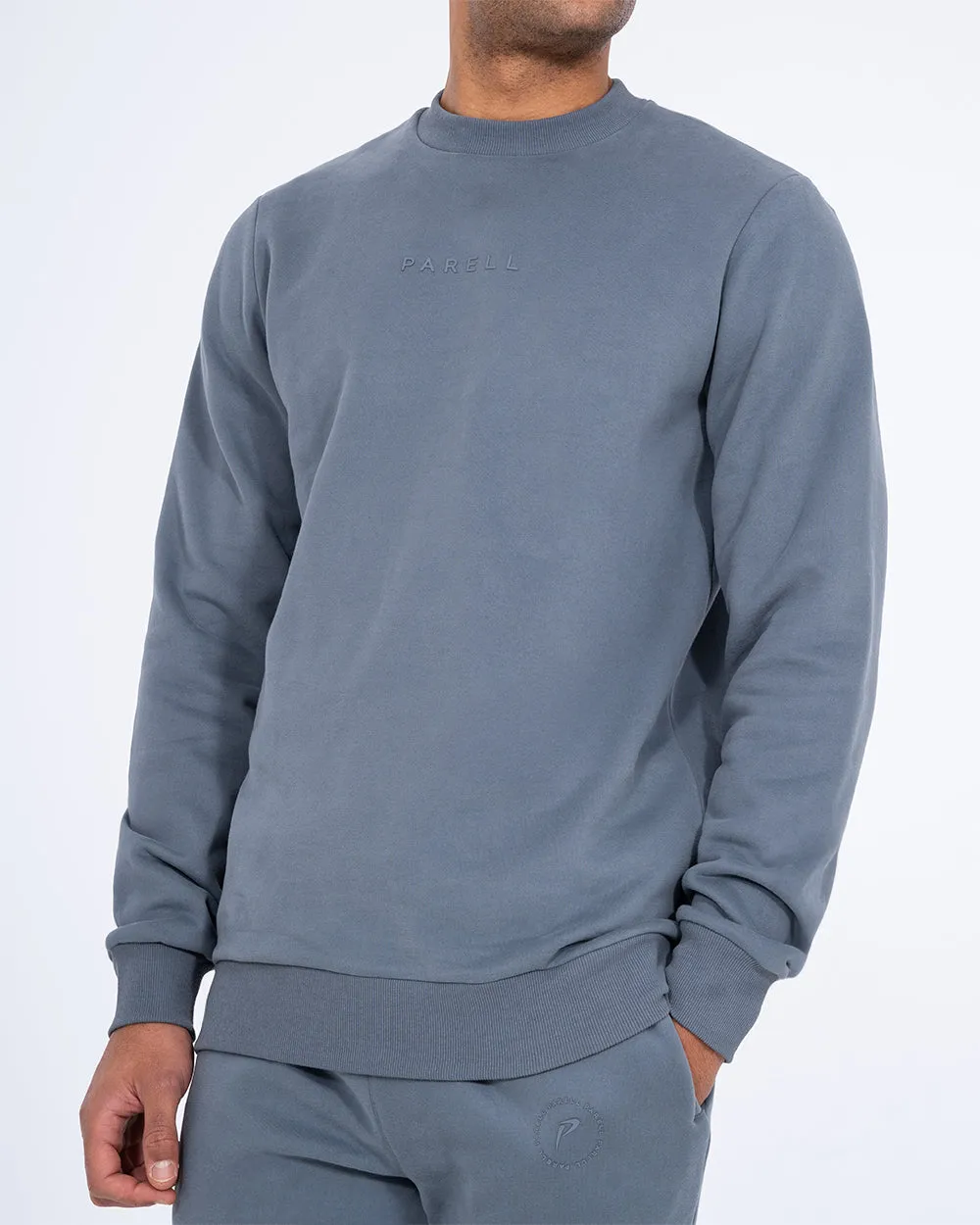 Parell Evolve Tall Sweatshirt (titanium blue) warm vibe