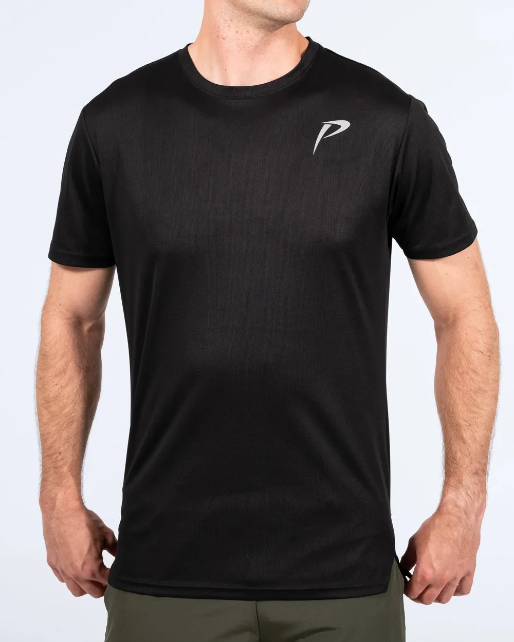 Parell Evolve Tall Training Top (black) slim fit