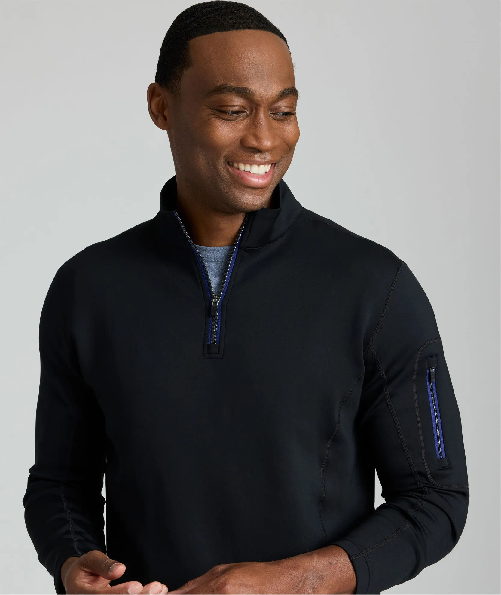 Performance Quarter-Zip quality touch